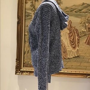 LIQUIDATION SALE *$8*   GAP hooded 100% cotton blue mélange sweater